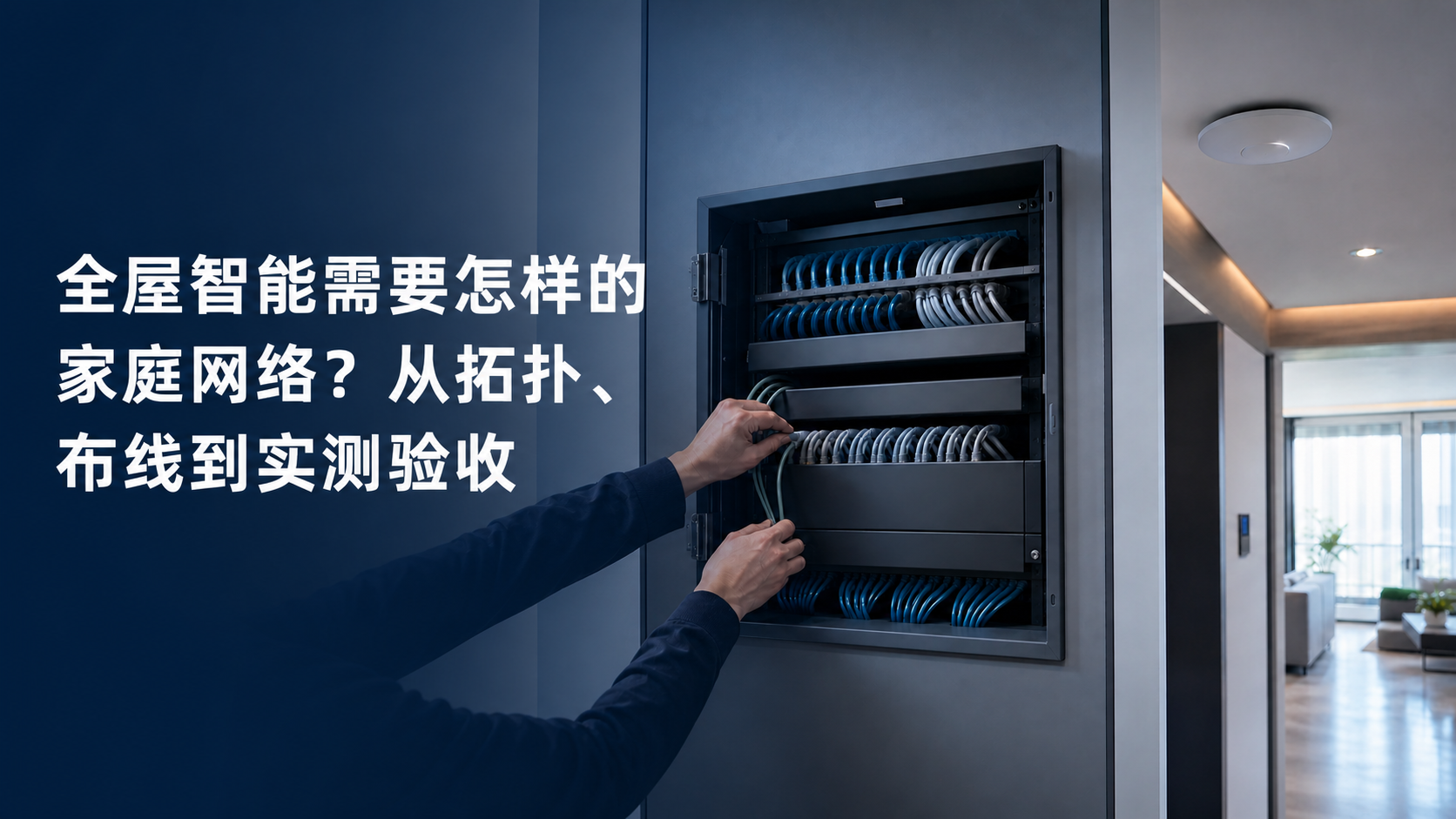 文章封面：全屋智能需要怎样的家庭网络？从拓扑、布线到实测验收