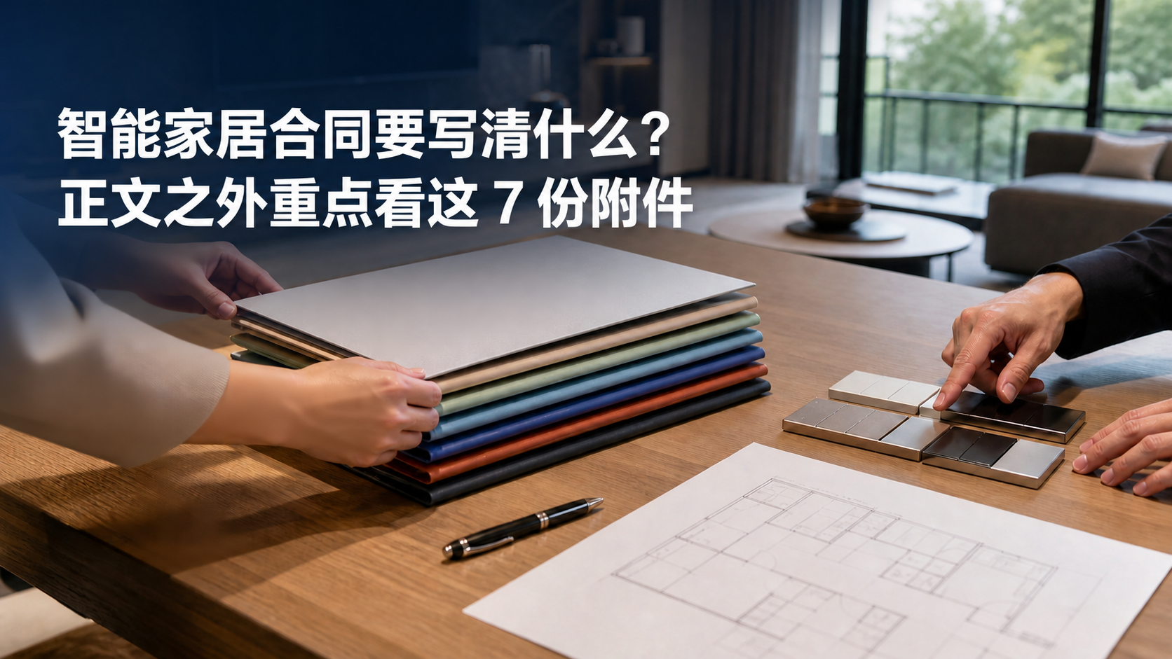 文章封面：智能家居合同要写清什么？正文之外重点看这 7 份附件