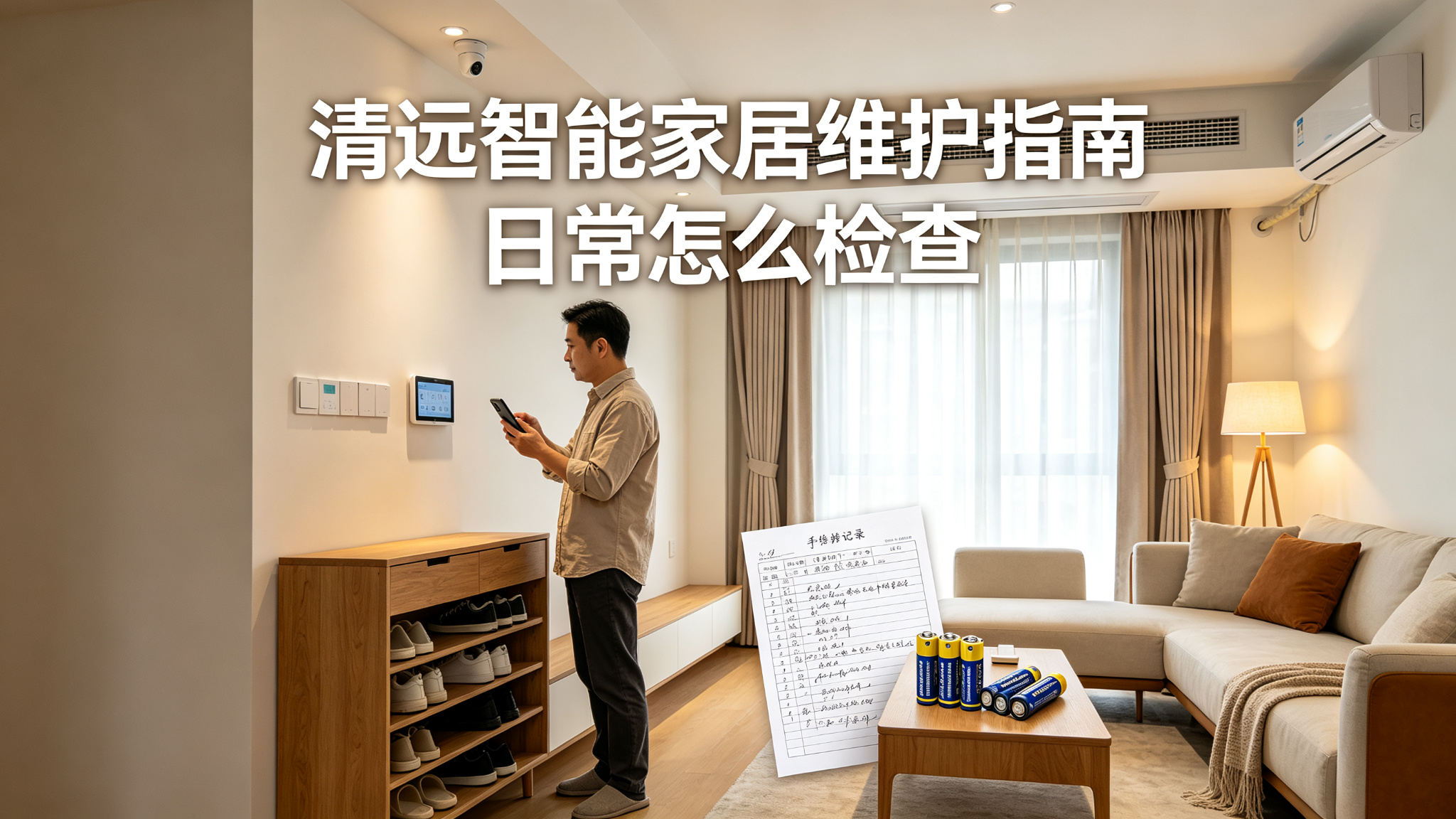 智能家居日常检查和维护要点