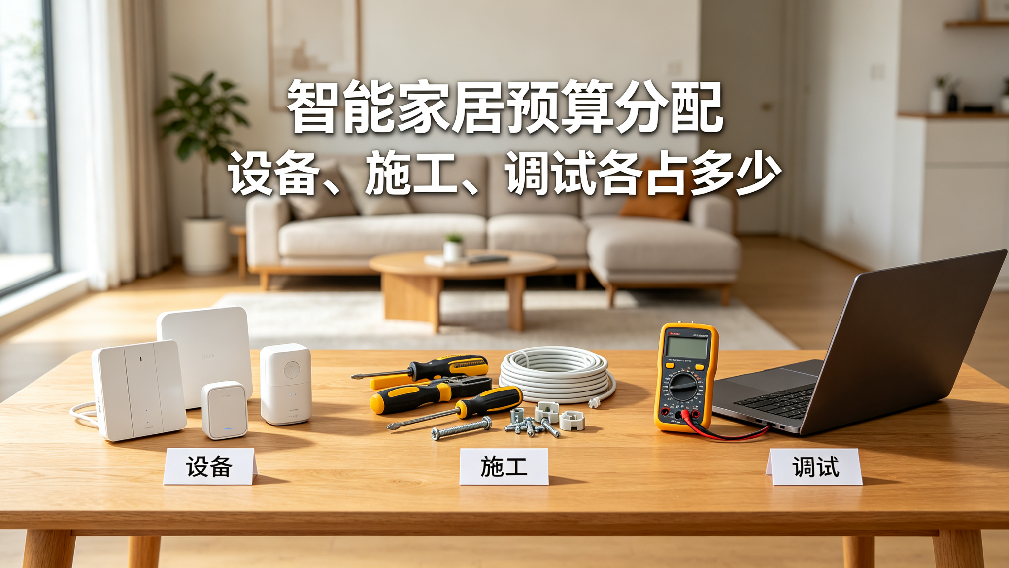 智能家居预算的标准分配比例