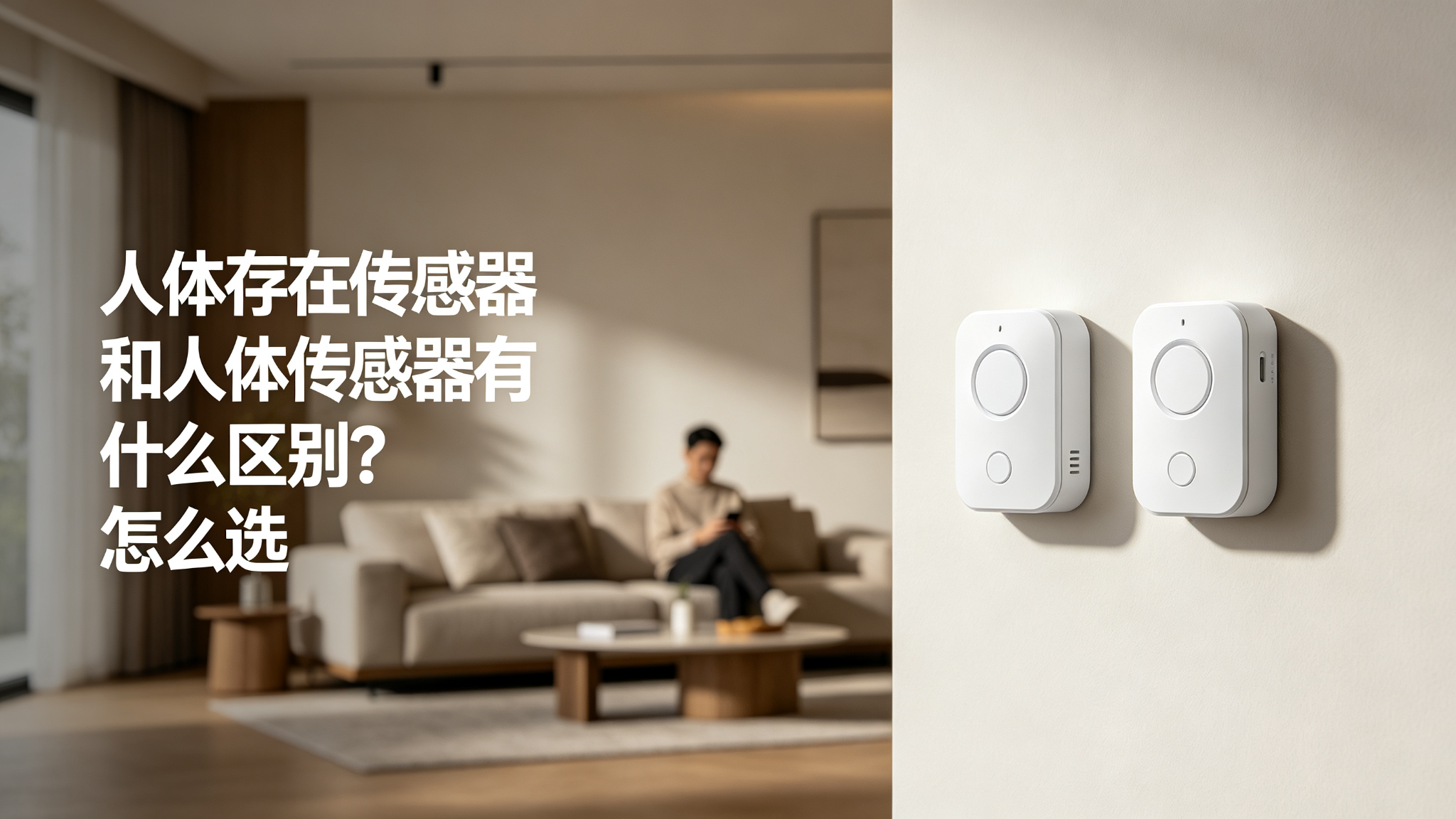 人体存在传感器和人体传感器有什么区别?怎么选
