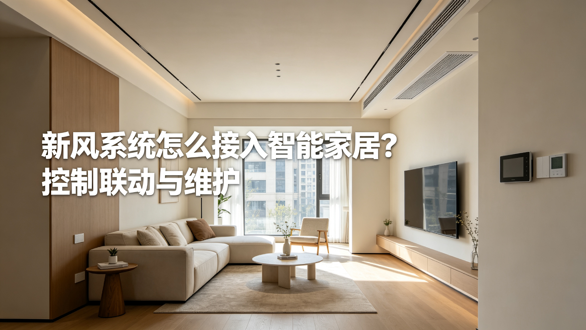 新风系统怎么接入智能家居？控制联动与维护