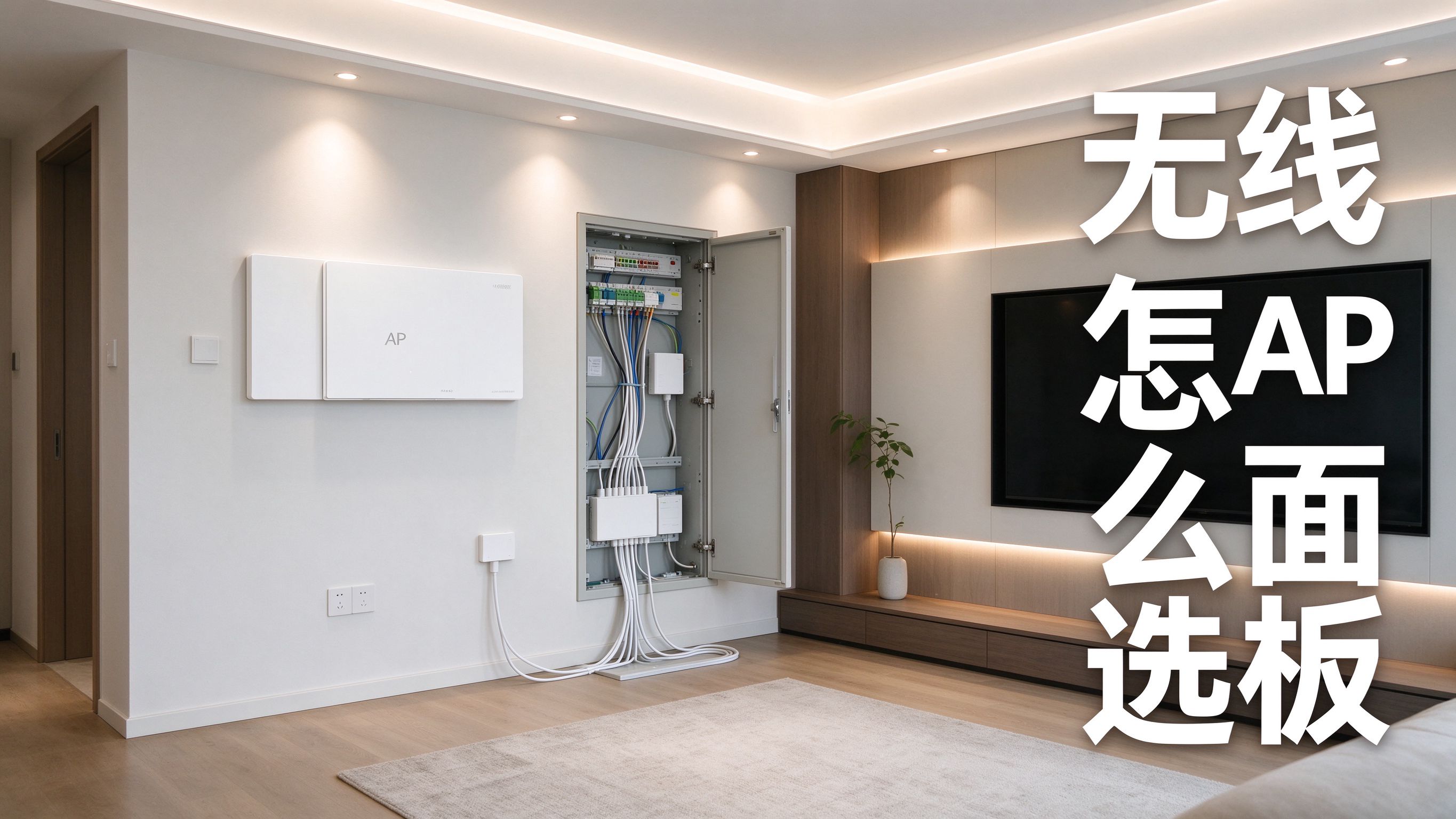 无线AP面板怎么选?速率、供电、漫游与安装位置